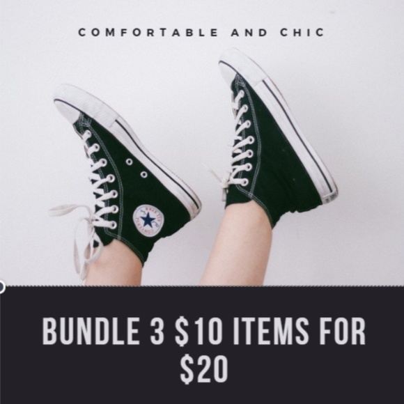 Bundle any 3 $10 items for $20 - Picture 1 of 1